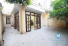 Charming house with small yard for rent in Ciputra, Block D, Tay Ho, Ha Noi